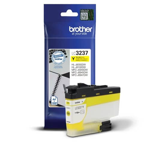 Cartuccia Brother giallo LC3237Y